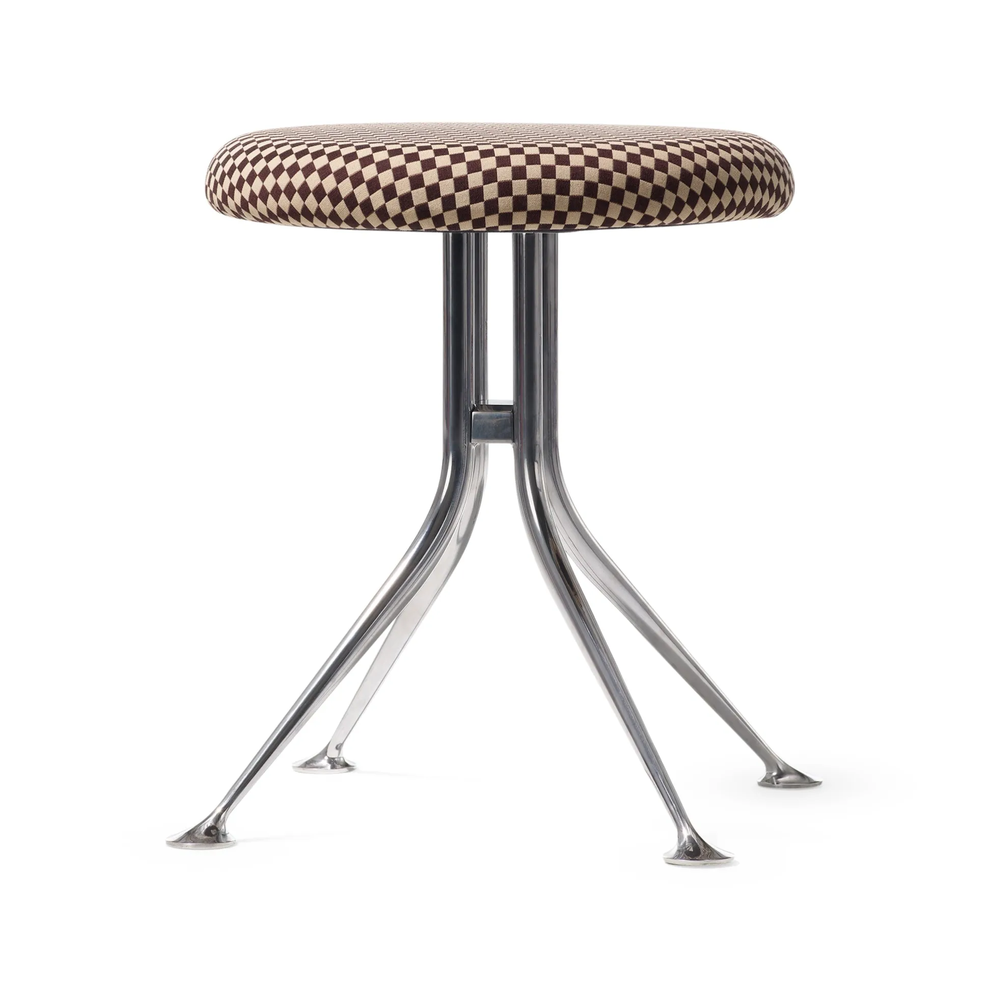 Alexander Girard Upholstered Stool from Herman Miller