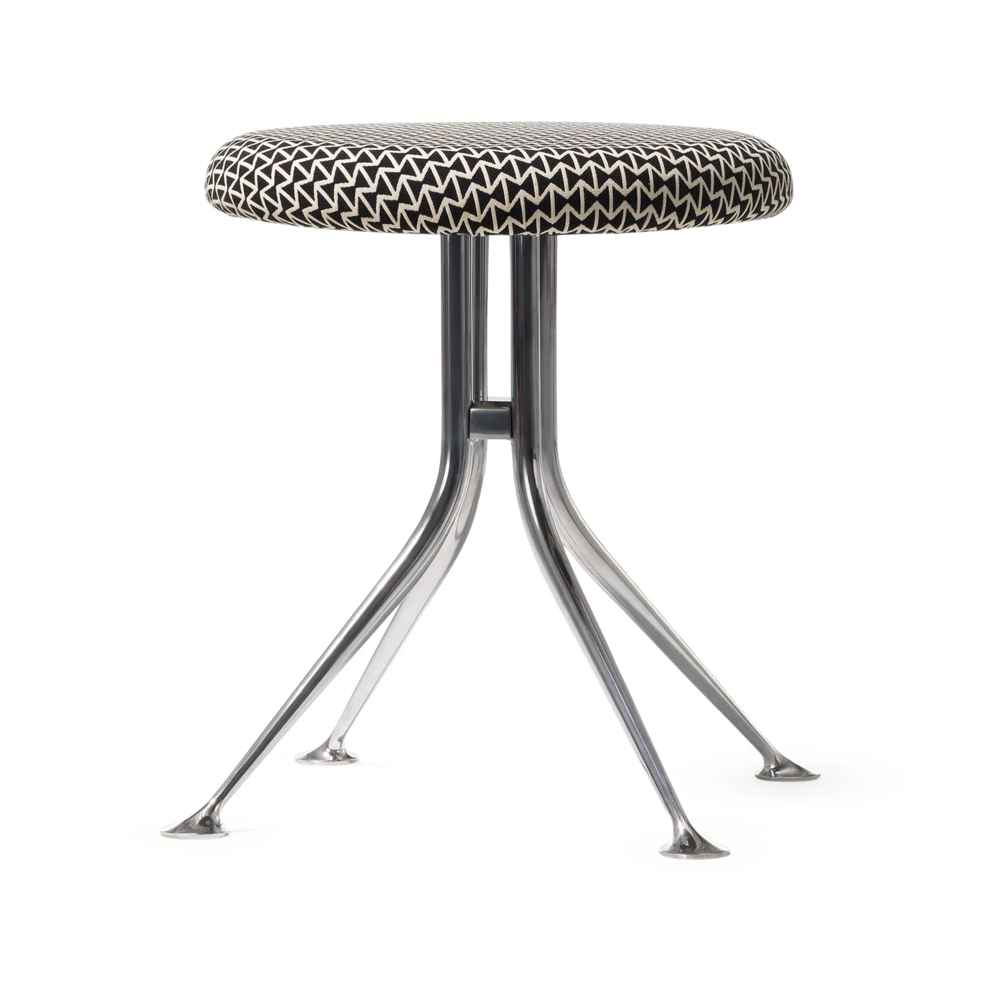 Alexander Girard Upholstered Stool from Herman Miller