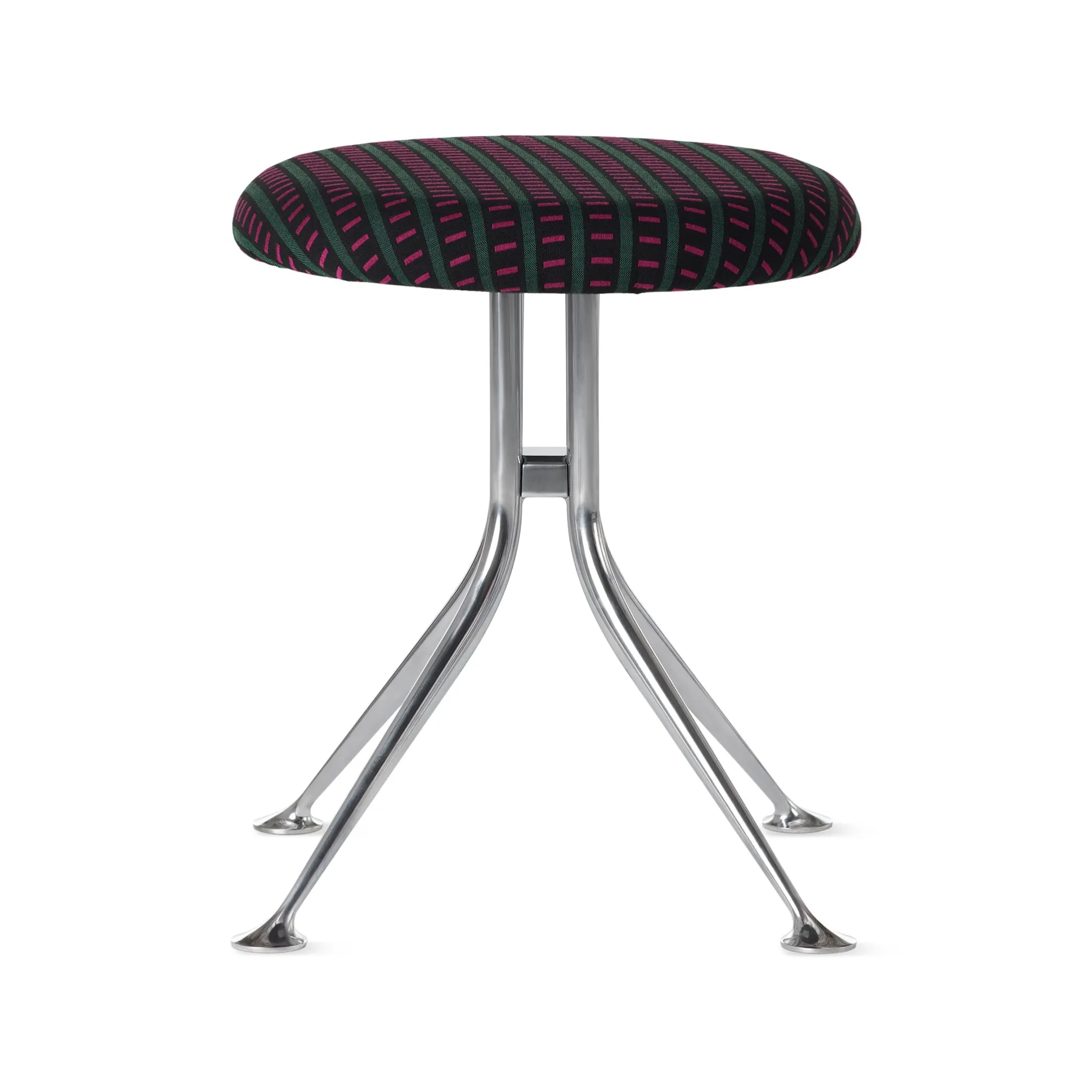 Alexander Girard Upholstered Stool from Herman Miller
