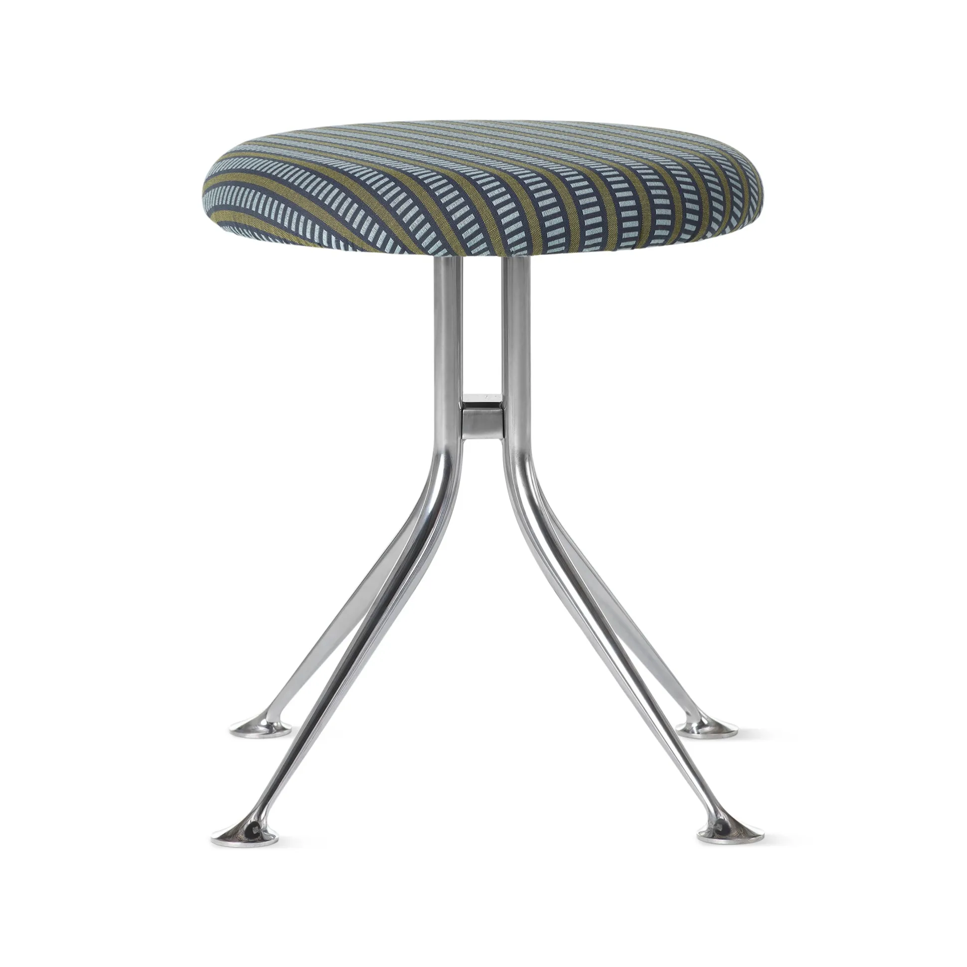 Alexander Girard Upholstered Stool from Herman Miller