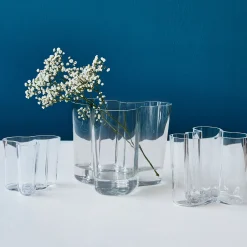 Alvar Aalto Glass Vase from Iittala - 4.7
