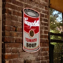 Andy Warhol Tomato Soup Can Neon Sign