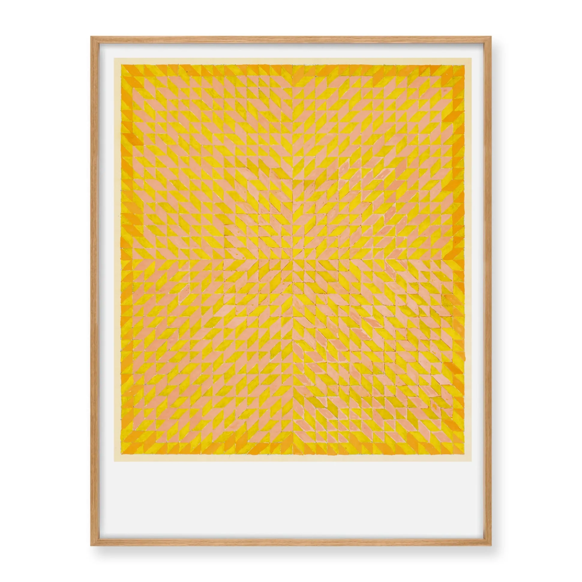 Anni Albers Study for Do I Framed Poster