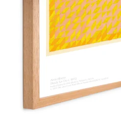 Anni Albers Study for Do I Framed Poster