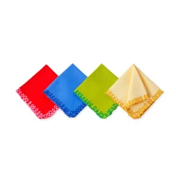 Areaware Doodle Lace Cotton Cocktail Napkins - Set of 4