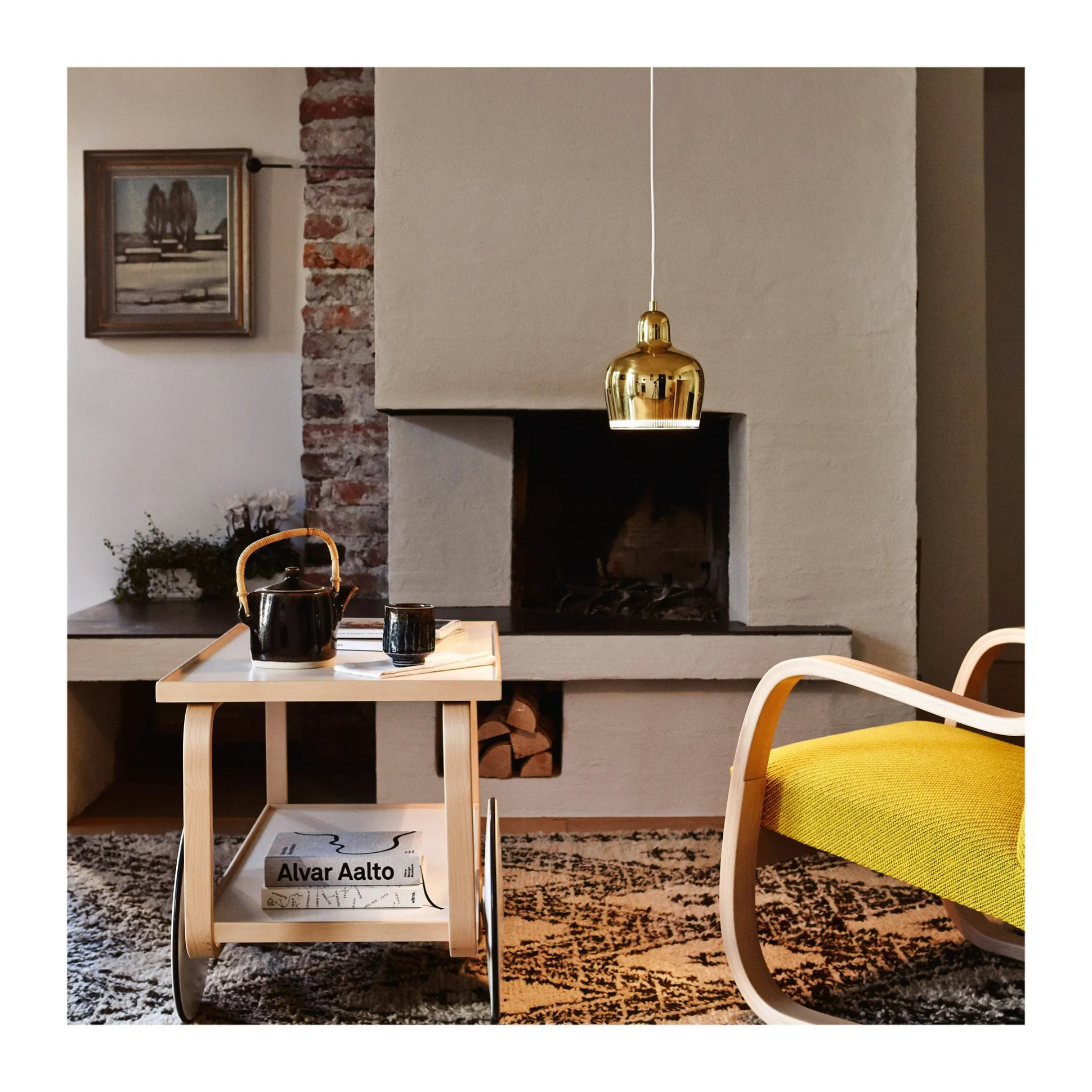 Artek Aalto Golden Bell A330S Pendant Light