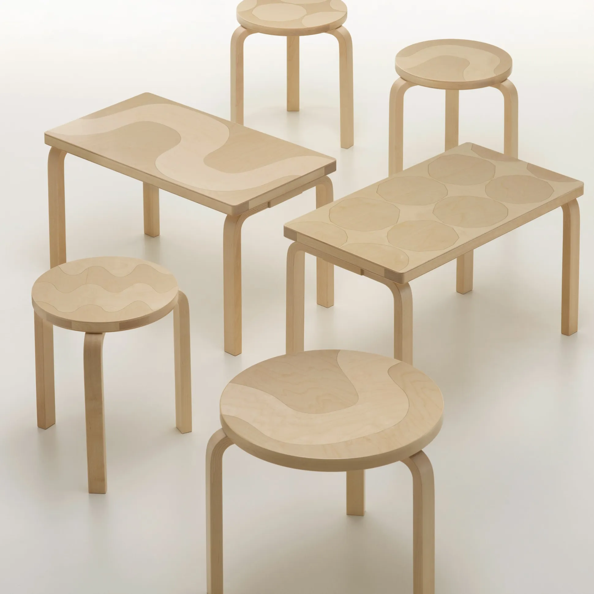 Artek Aalto Marimekko Bench 153B - Seireeni