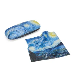 Artist Eyeglasses Case and Lens Cloth Set