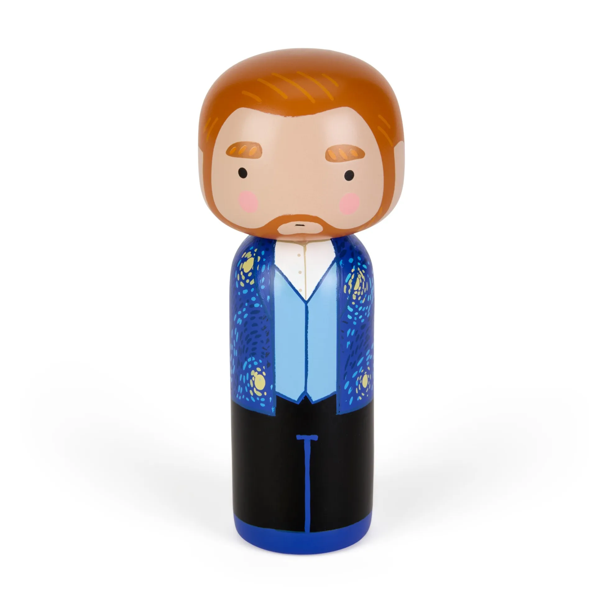Artist Wooden Kokeshi Doll