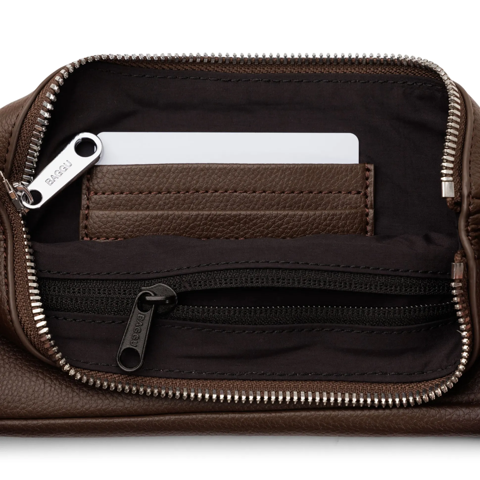 Baggu Recycled Leather Pochette Bag