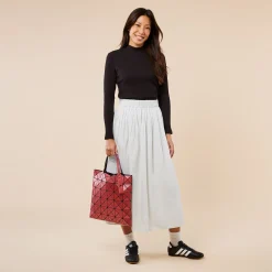 BAO BAO ISSEY MIYAKE Dual-Tone Lucent Tote Bag