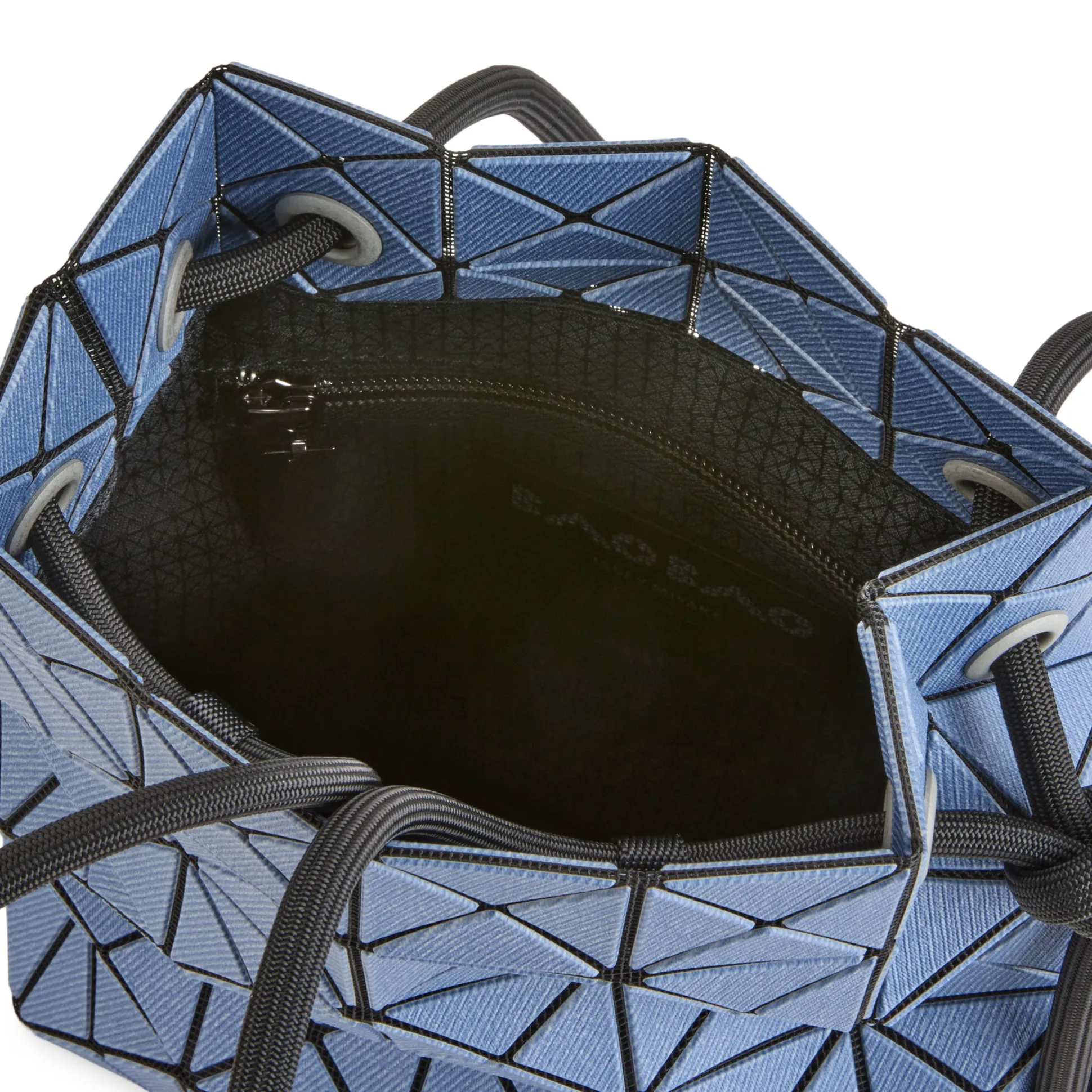BAO BAO ISSEY MIYAKE Wring Denim Drawstring Bag