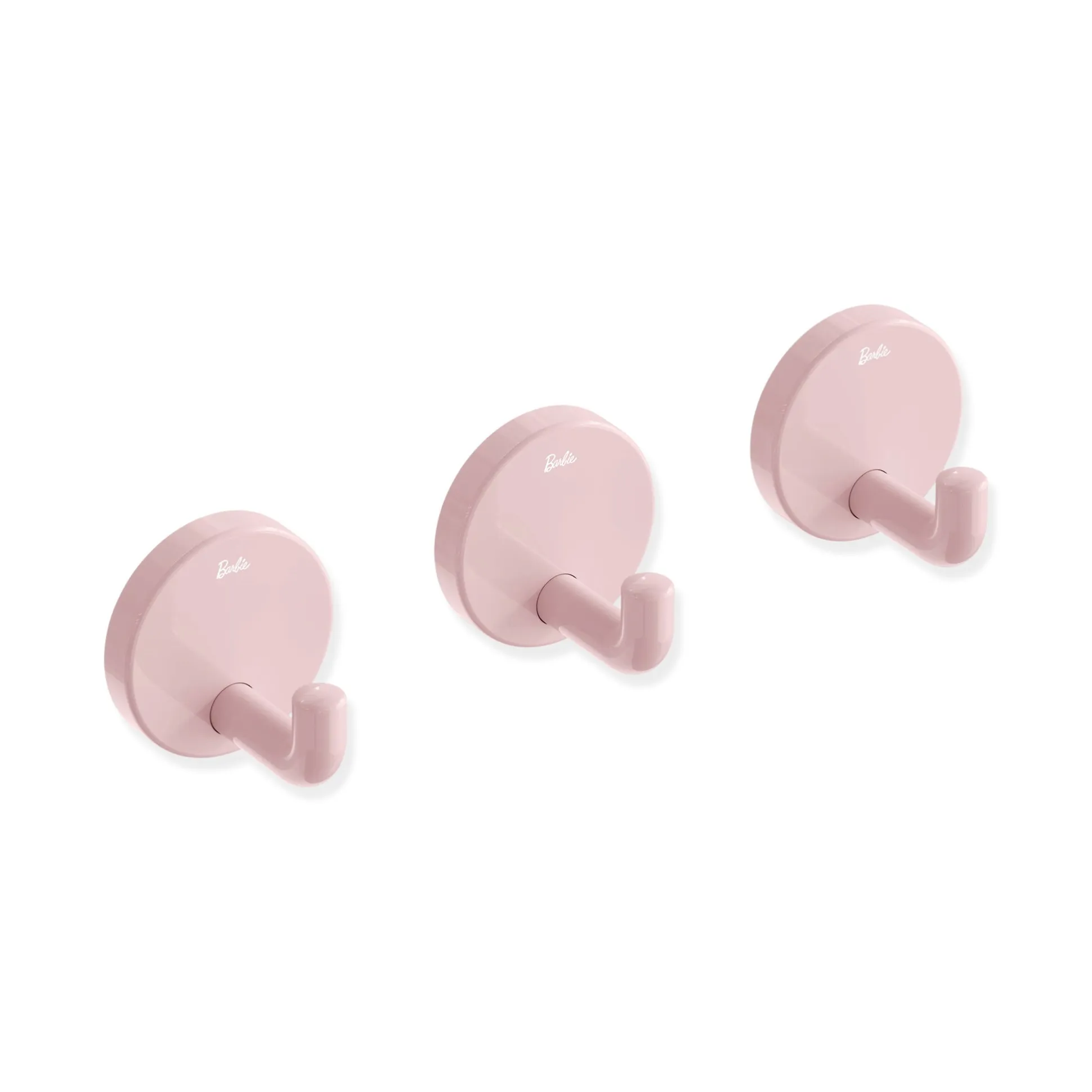 Barbie™ x Hewi Pink Wall Hooks - Set of 3