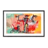 Basquiat: Boy and Dog in a Johnnypump Framed Print