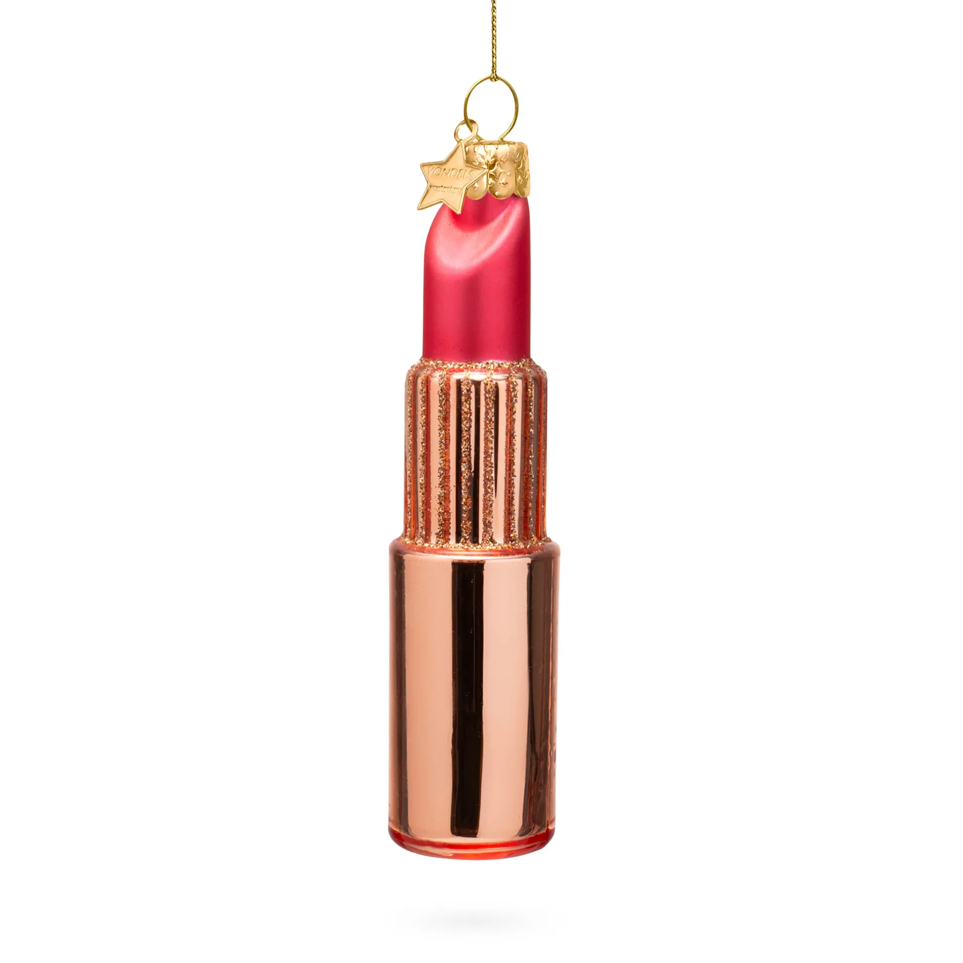 Beauty Counter Glass Holiday Ornament - Lipstick