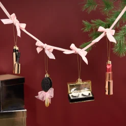 Beauty Counter Glass Holiday Ornament - Mascara