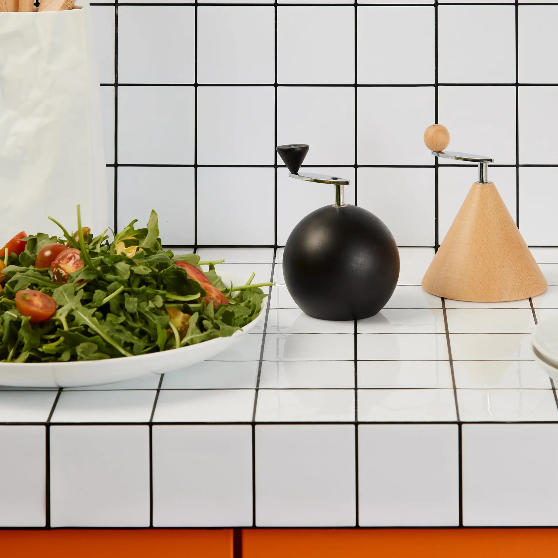 Bodum Geo Salt & Pepper Grinder Set