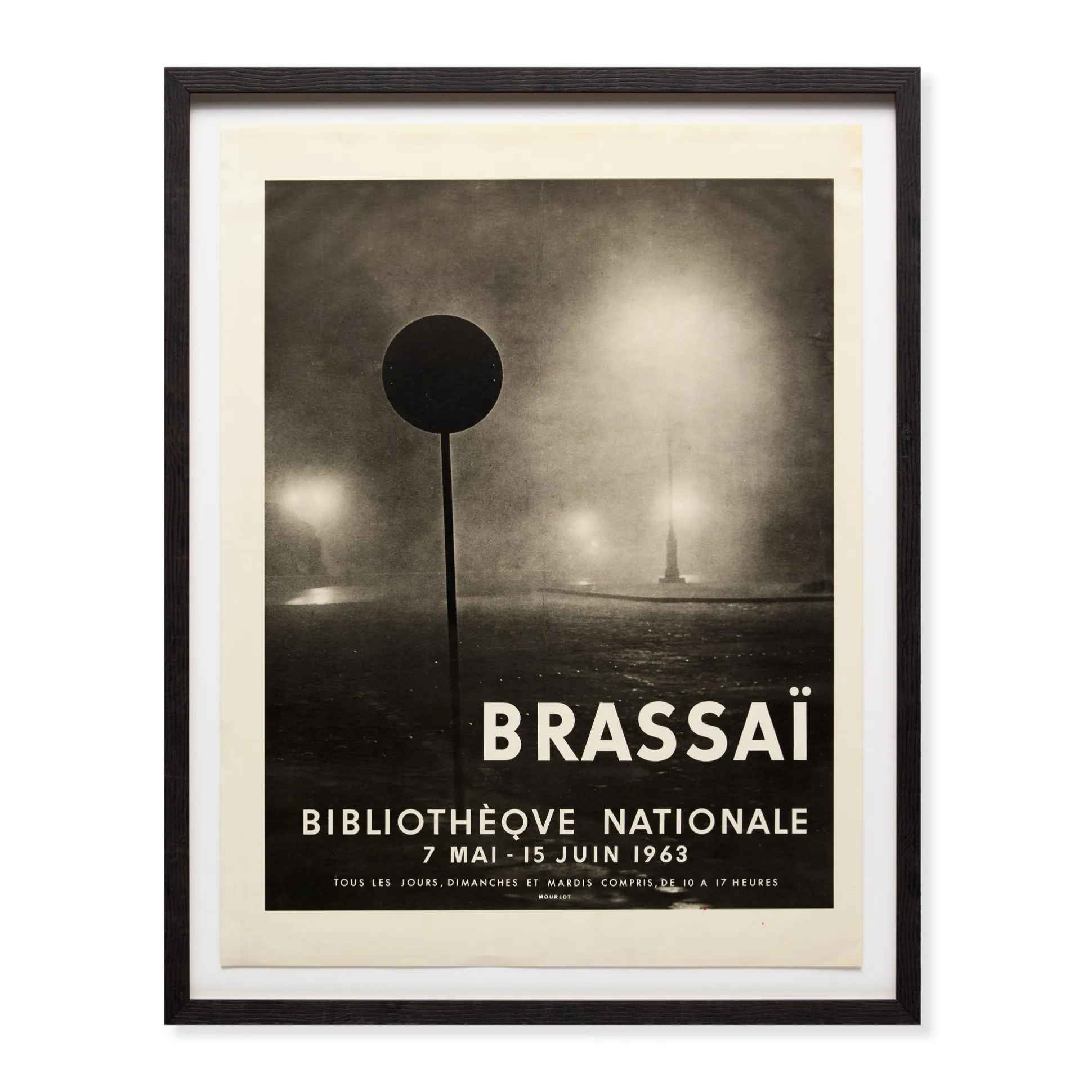 Brassaï Expo 63 Framed Poster