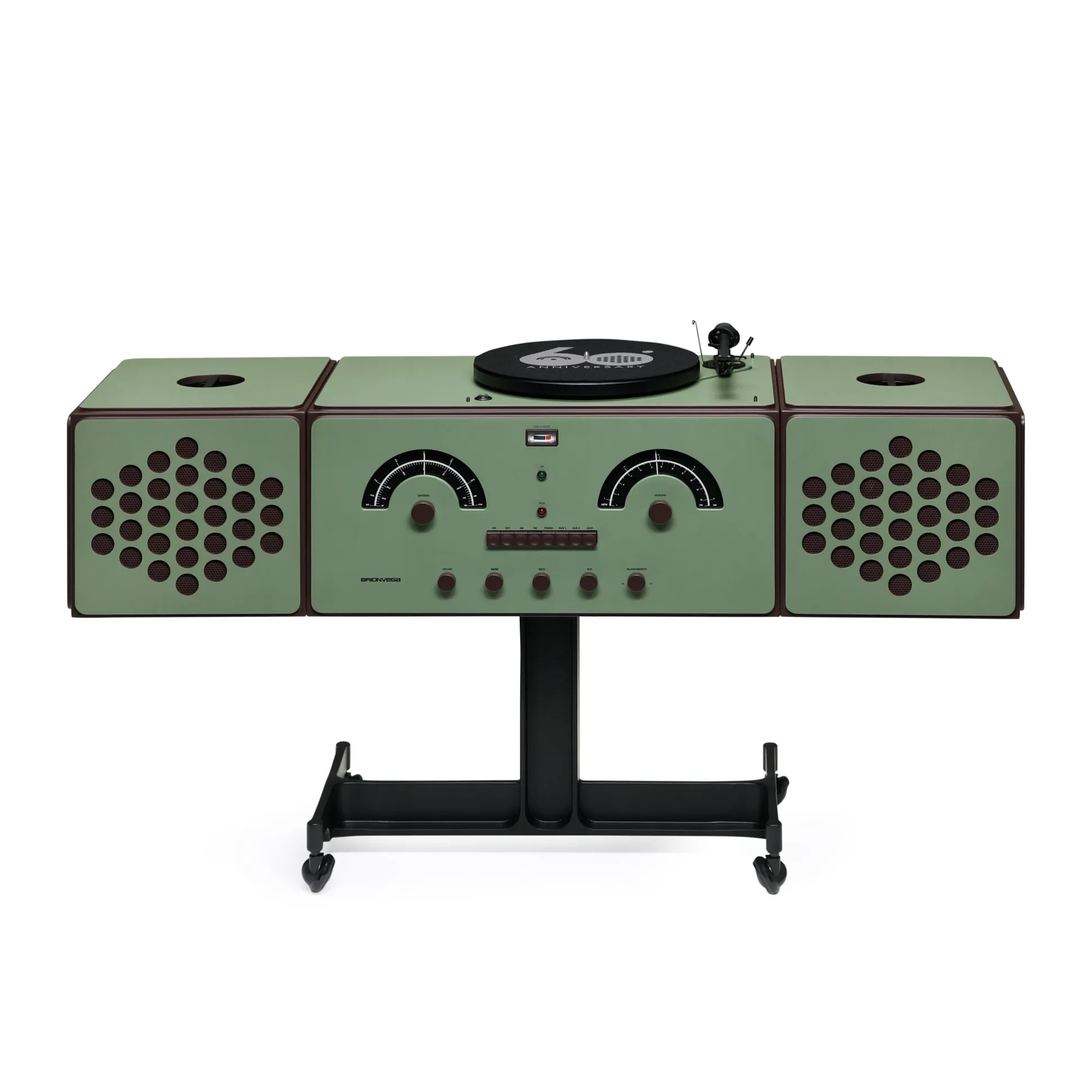 Brionvega Radiofonografo Radio and Turntable