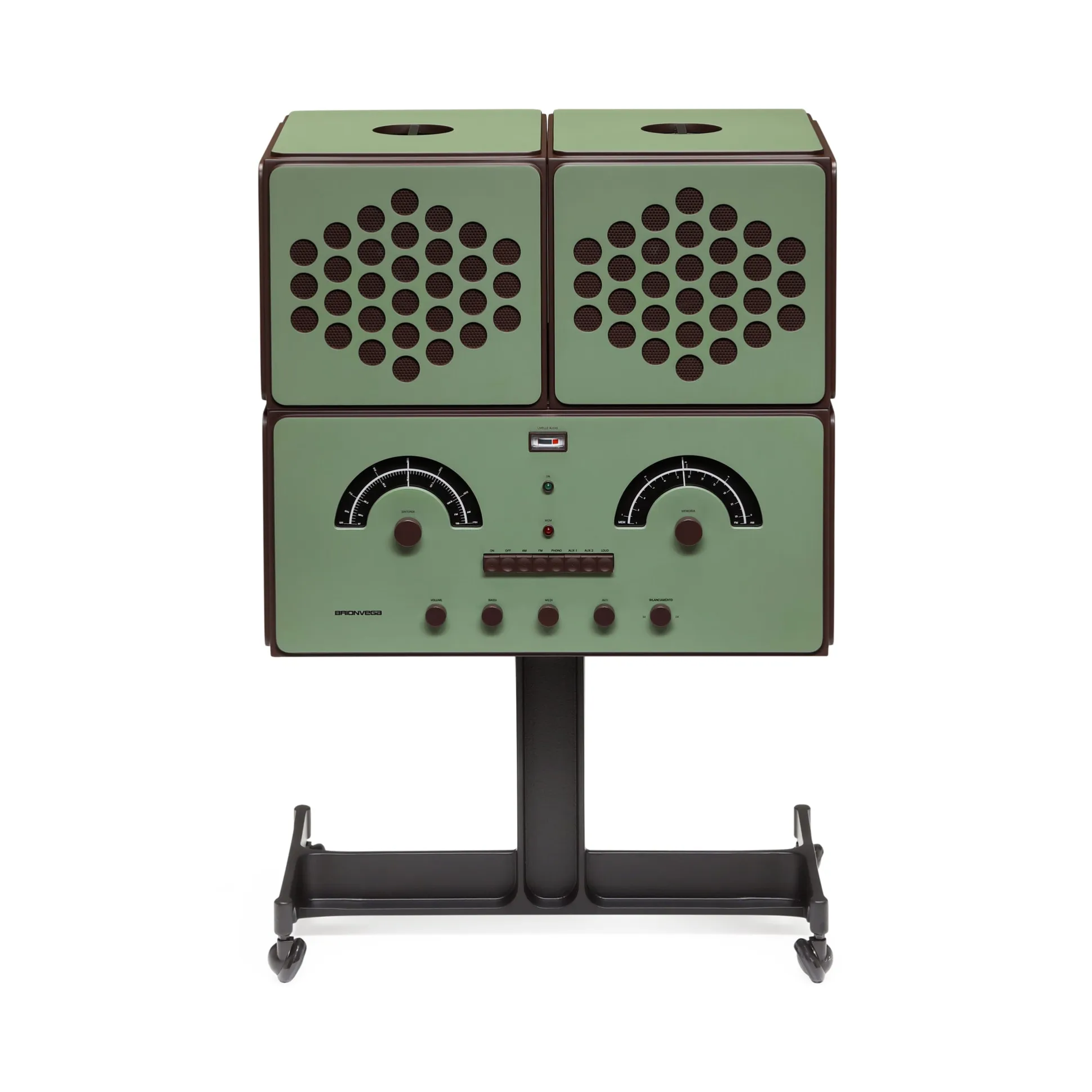Brionvega Radiofonografo Radio and Turntable