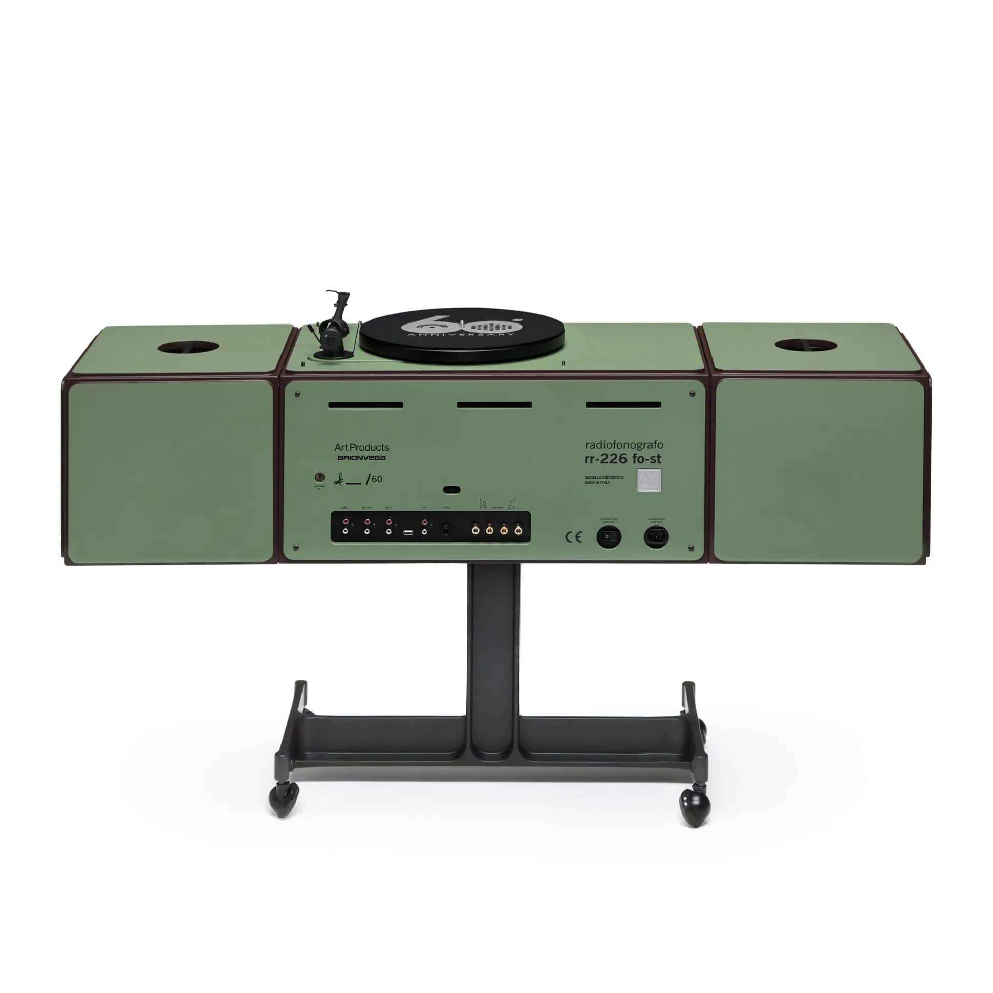 Brionvega Radiofonografo Radio and Turntable