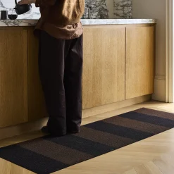 Chilewich Duo Stripe Shag Mat