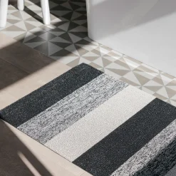 Chilewich Marbled Stripe Shag Floormat