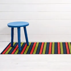 Chilewich Ribbon Stripe Shag Floor Mat