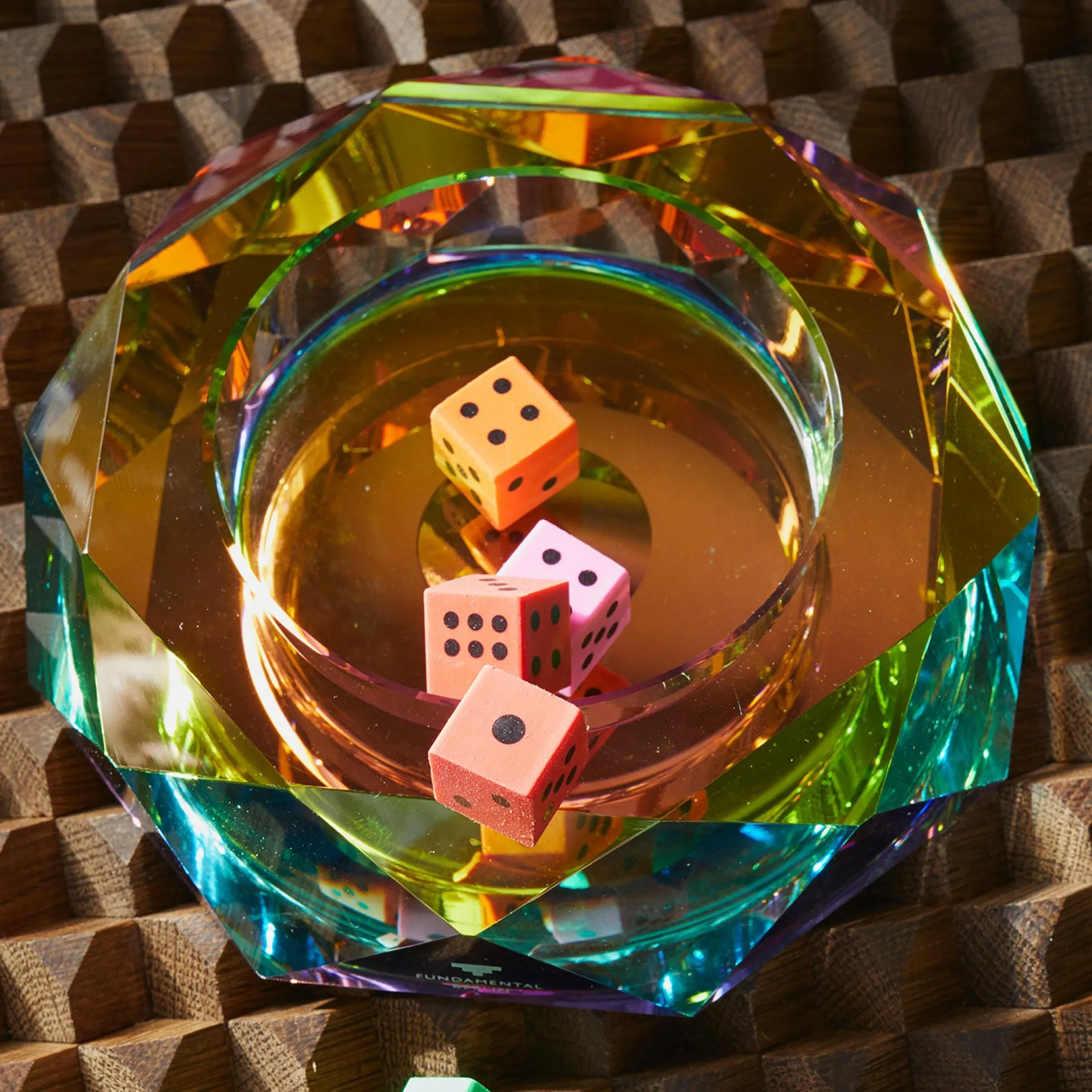 Chromatic Crystal Bowl