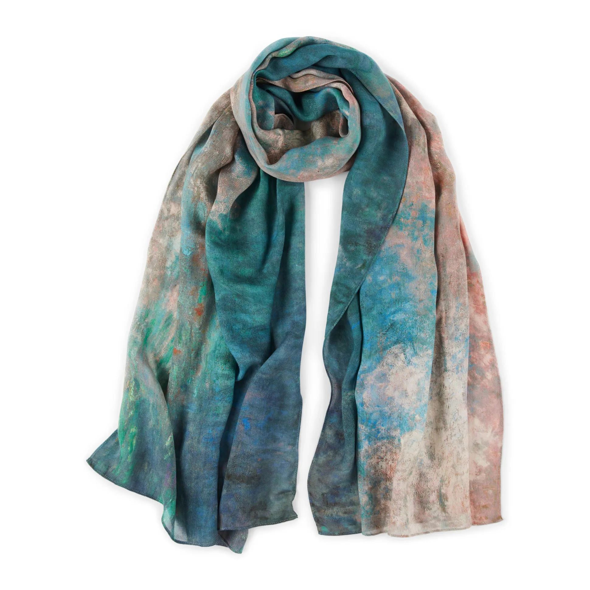 Claude Monet Water Lilies Scarf