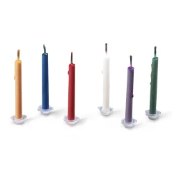 Colored Flame Birthday Candles
