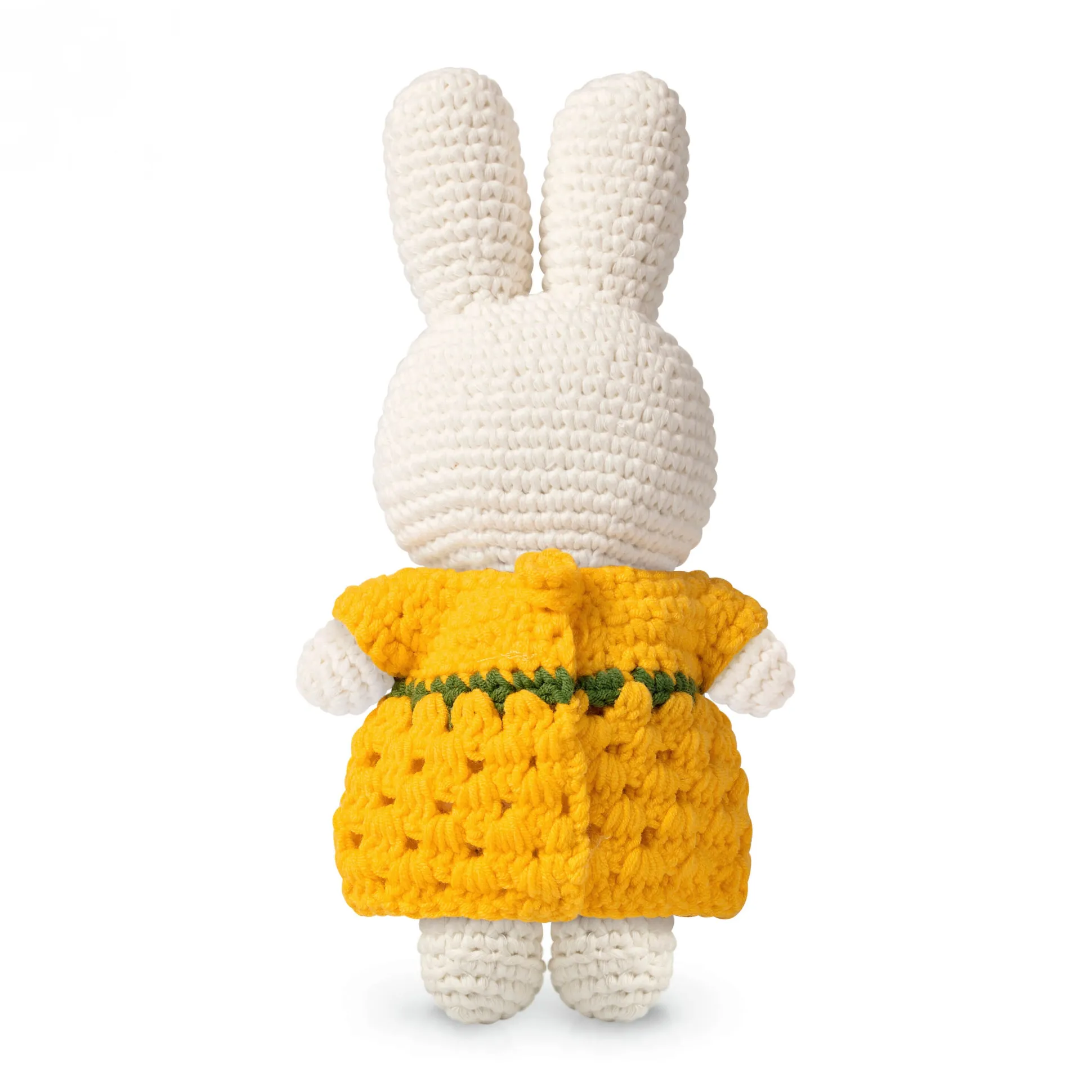 Crocheted Miffy Sunflower Plush Toy