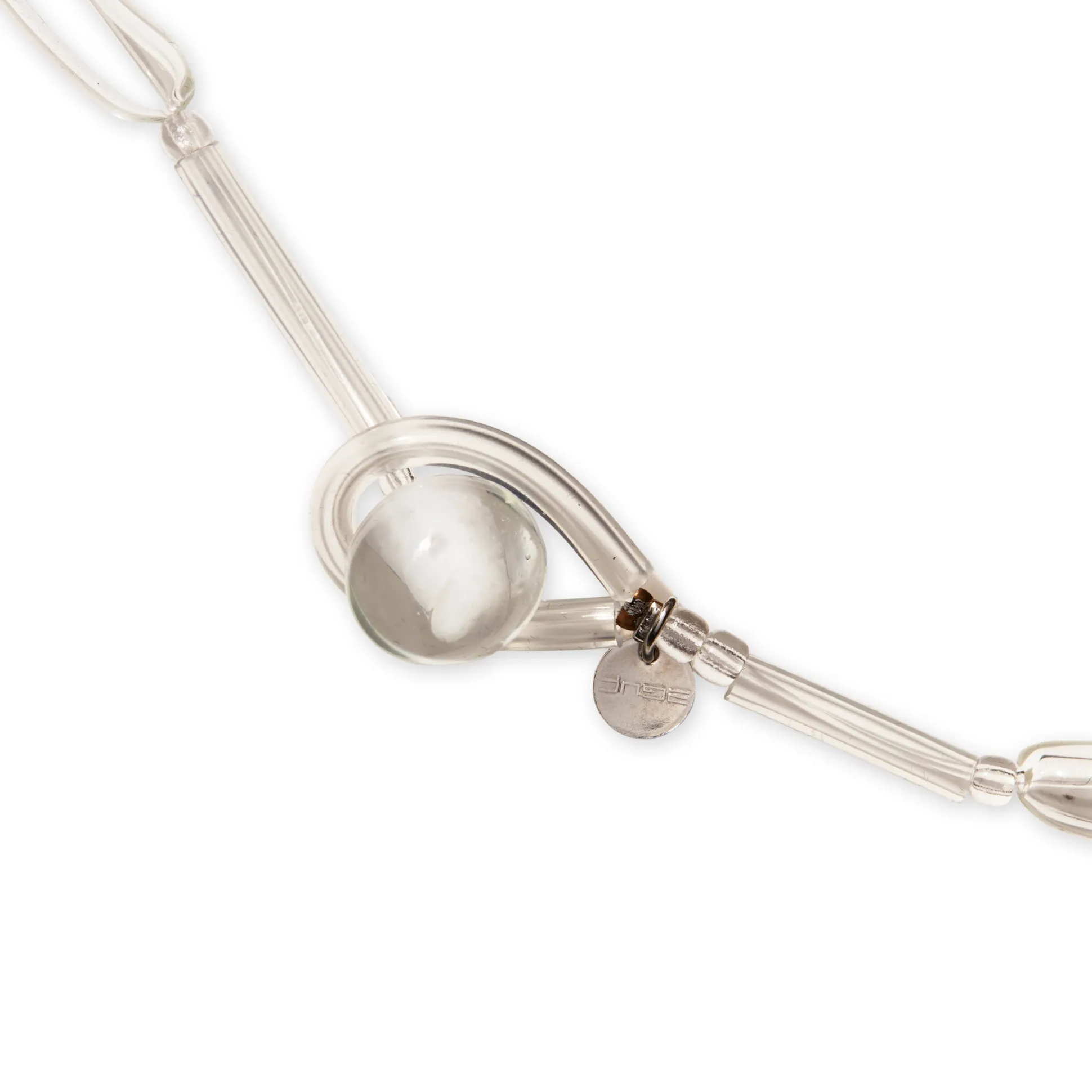 Cubo Glass Ice Cube Necklace