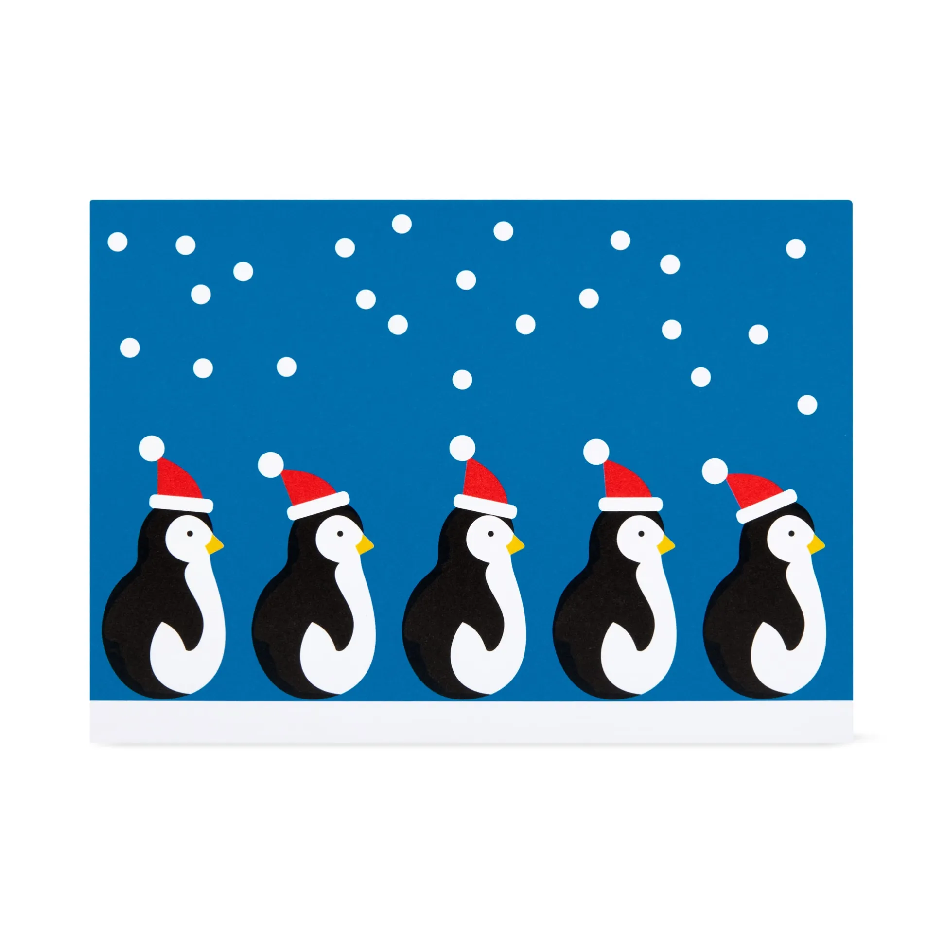 Dancing Penguins Holiday Pop-Up Cards - Set of 8
