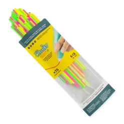 3Doodler Start+ 3D Pen Filament Refill Bag - 75 Strands - Neon Glow