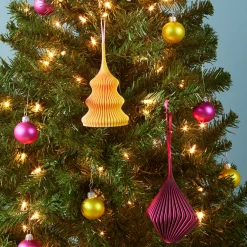 3D-Printed Holiday Ornaments - Set of 2