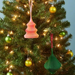 3D-Printed Holiday Ornaments - Set of 2