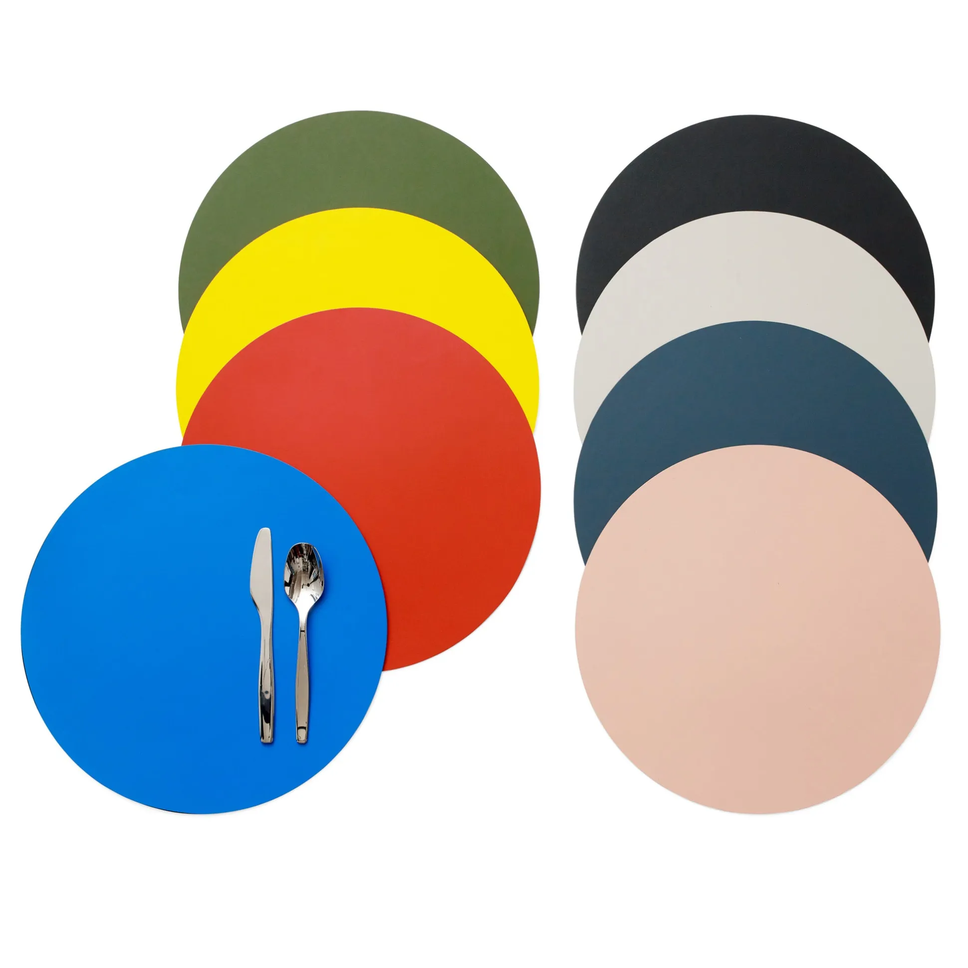 Dual-Sided Recycled Leather Placemat