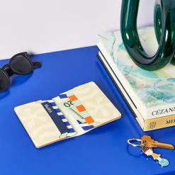 Dusen Dusen Recycled Leather Double Card Holder