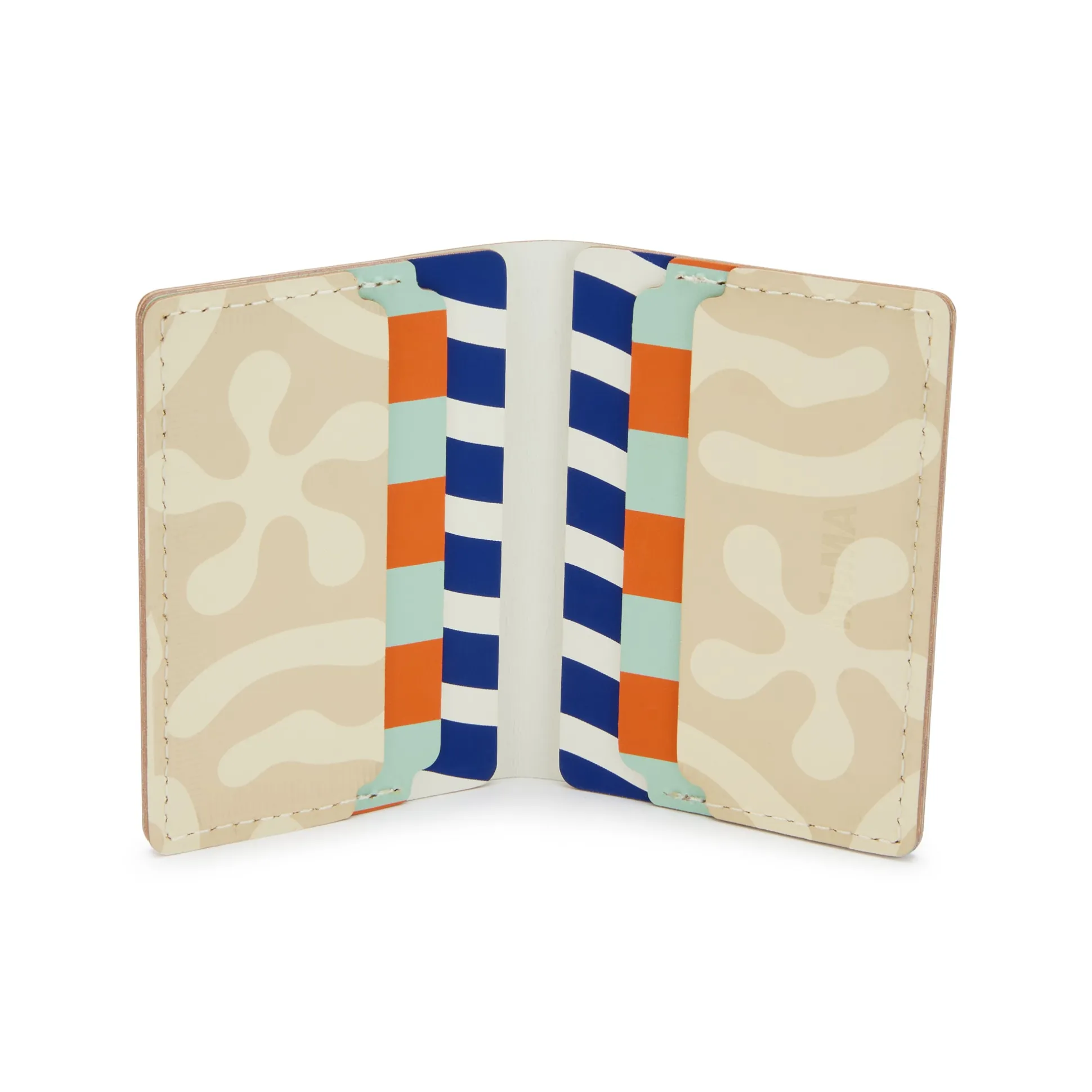 Dusen Dusen Recycled Leather Double Card Holder