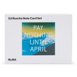 Ed Ruscha Note Cards - Set of 8