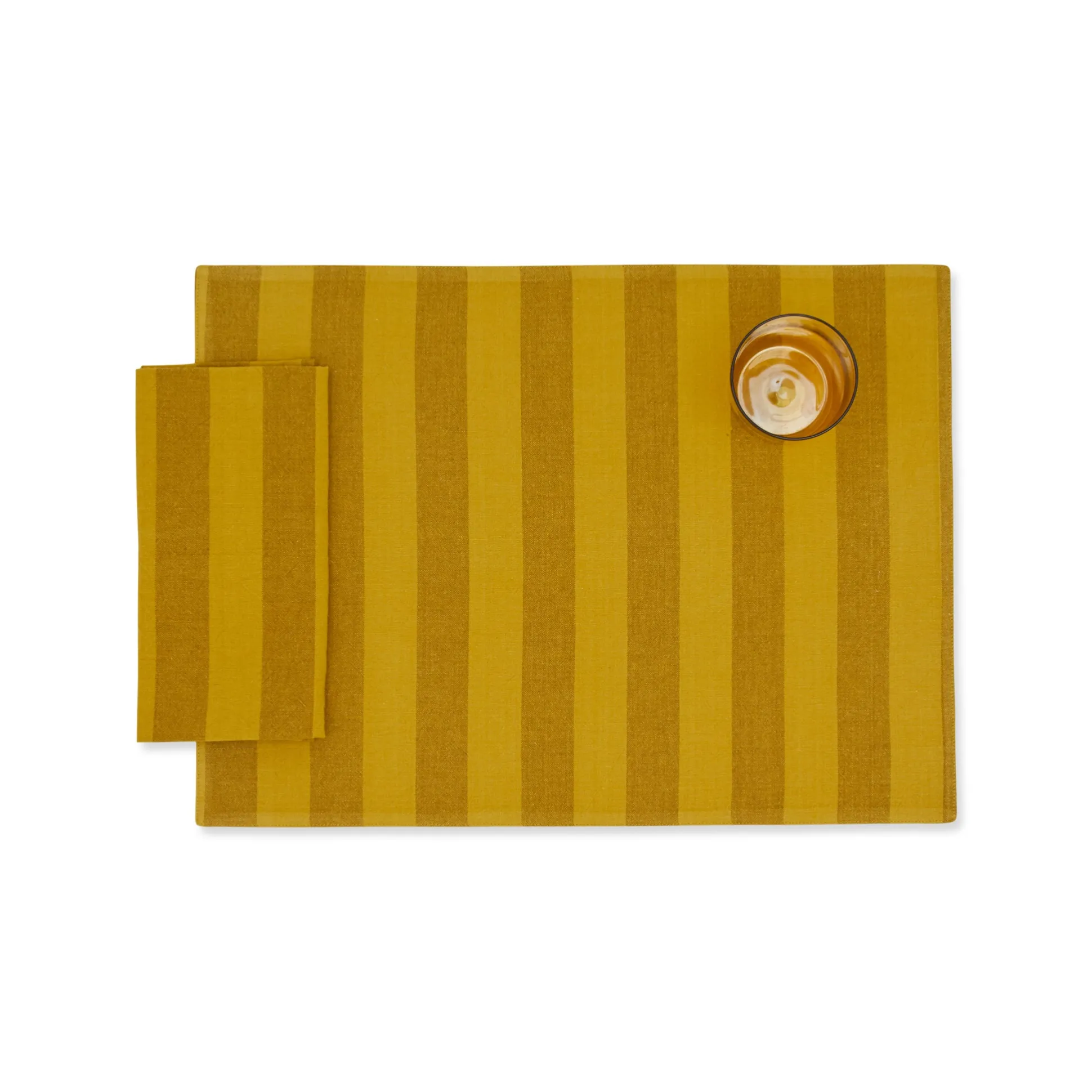 Essential Striped Table Linens - Set of 4 - Napkins S/4