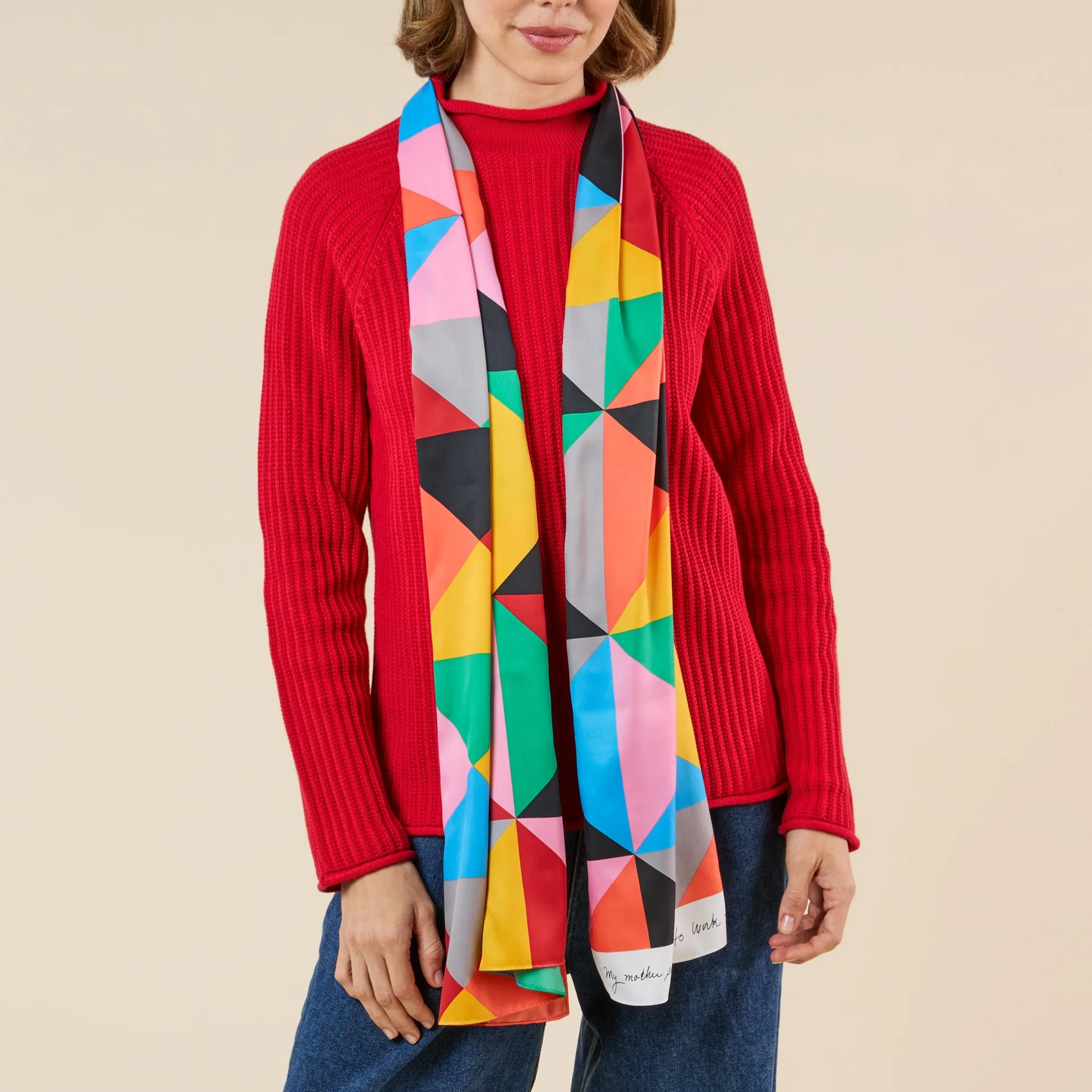 Faith Ringgold Recycled Polyester Scarf