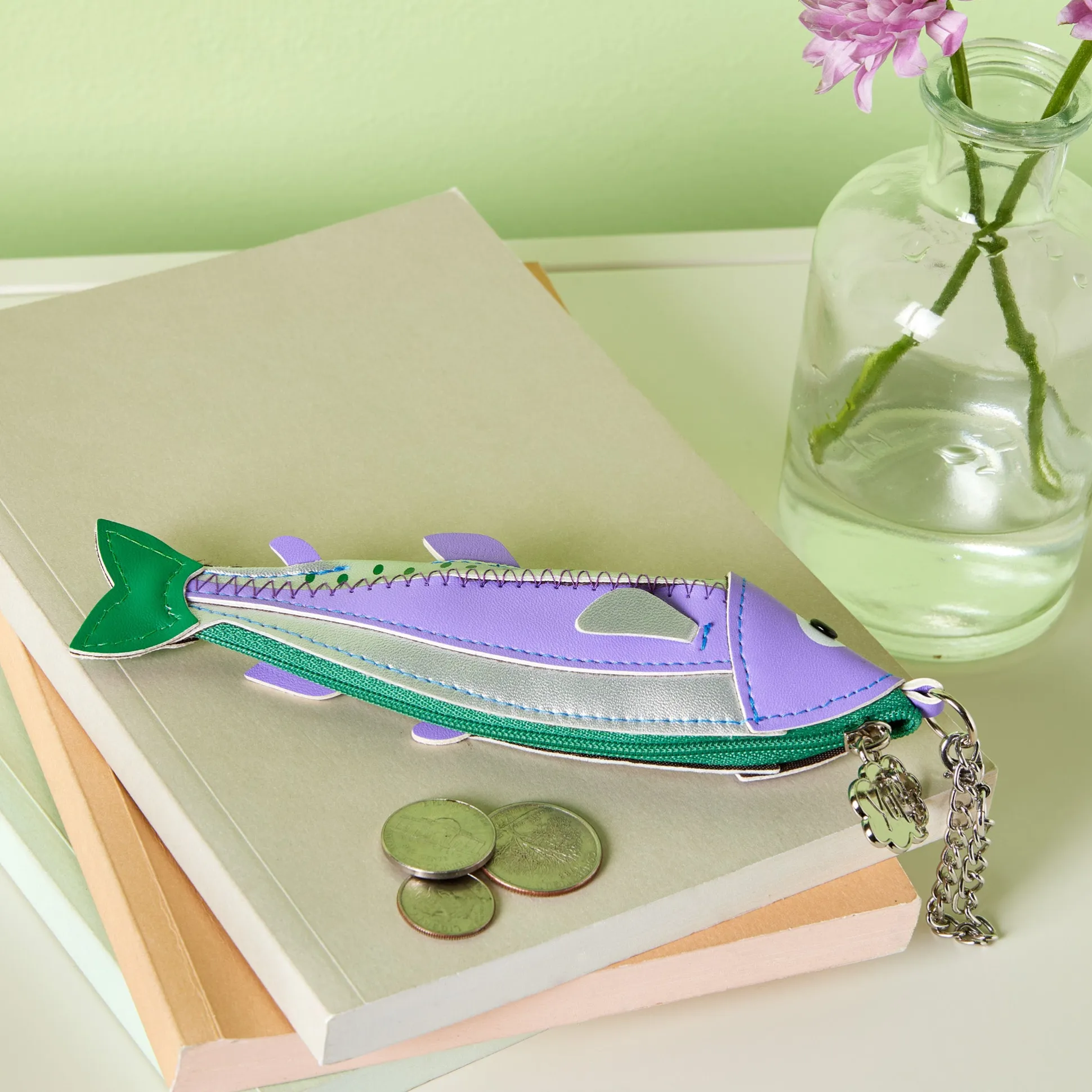 Fish Zip Pouch