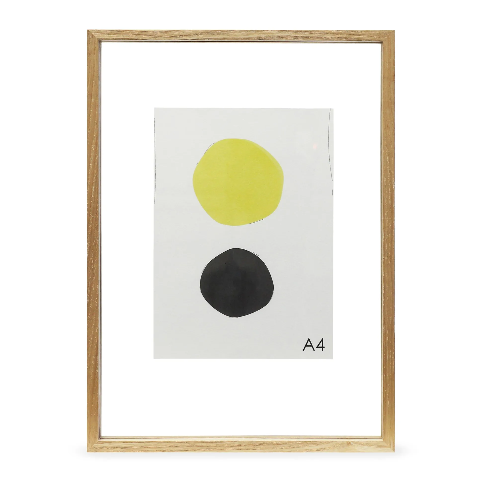 Floating Wood Picture Frame - 8 x 11 (A4)