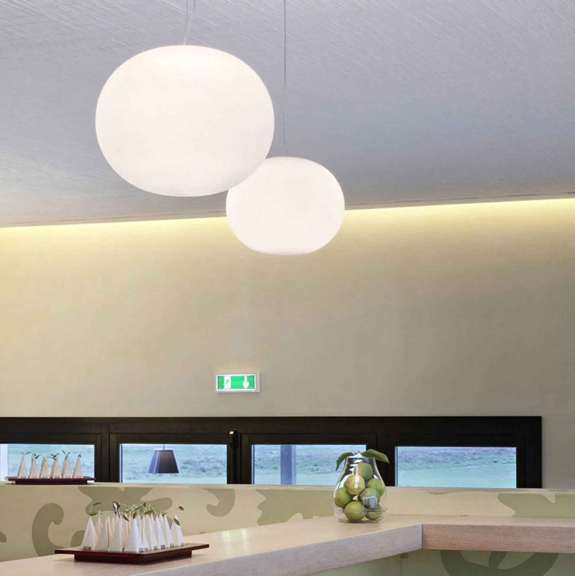 Flos Glo Ball S1 Pendant Light