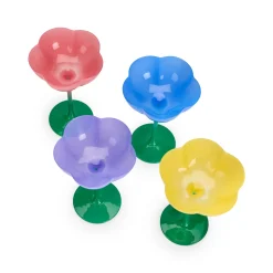 Flower Glass Stemware - Set of 4
