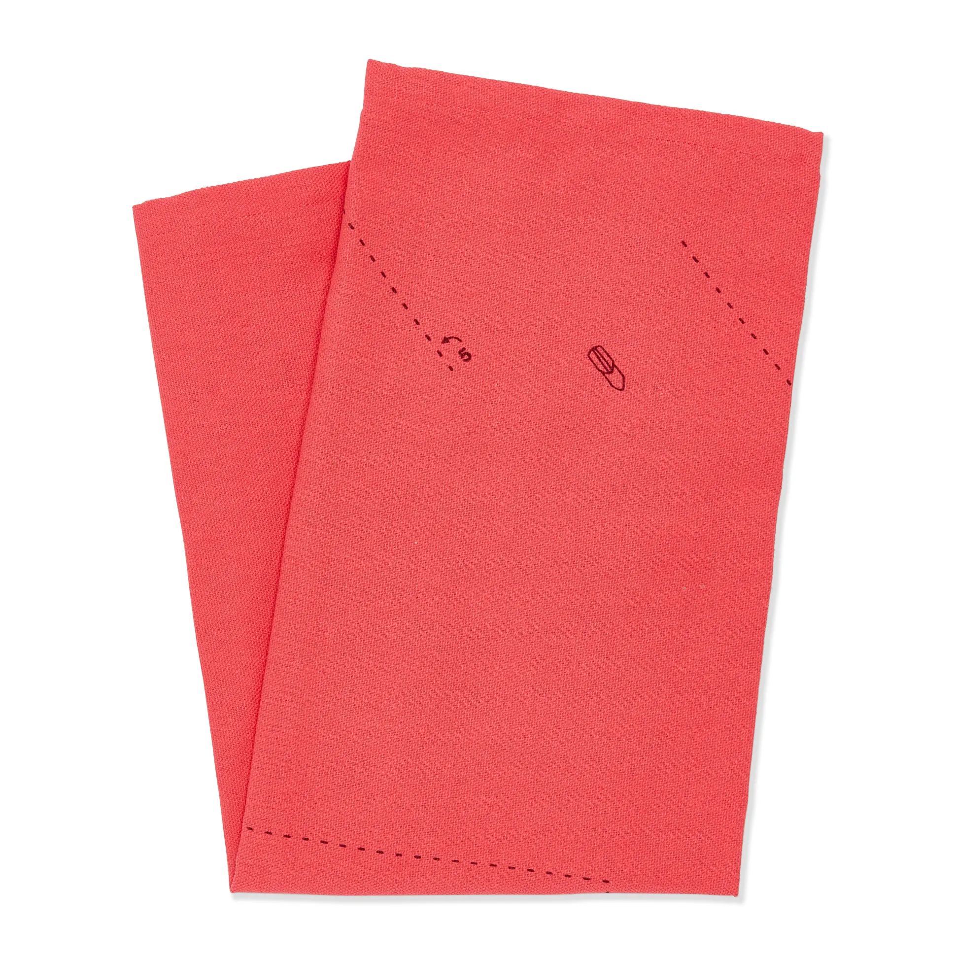 Fold-by-Number Cloth Napkins - Set of 6
