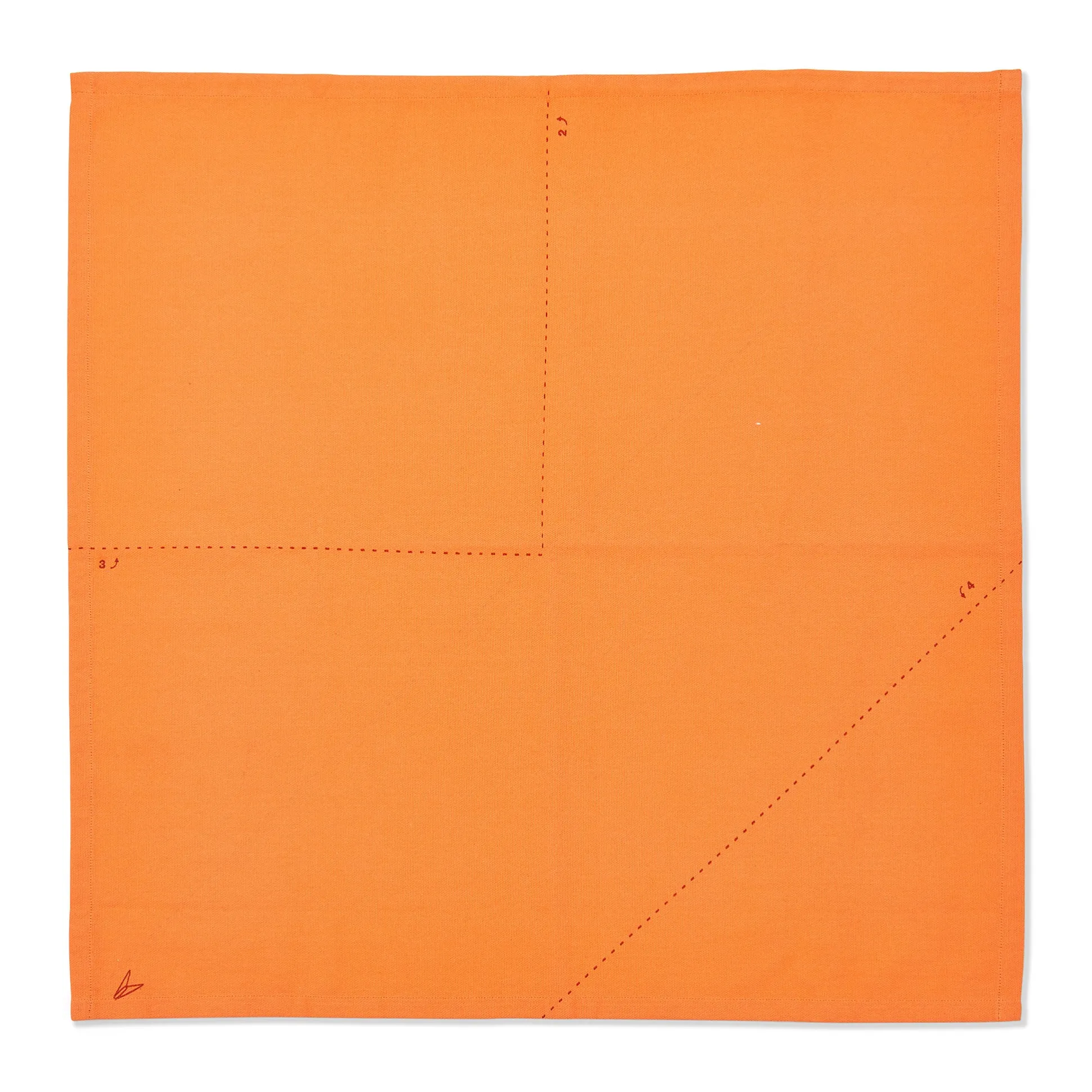 Fold-by-Number Cloth Napkins - Set of 6