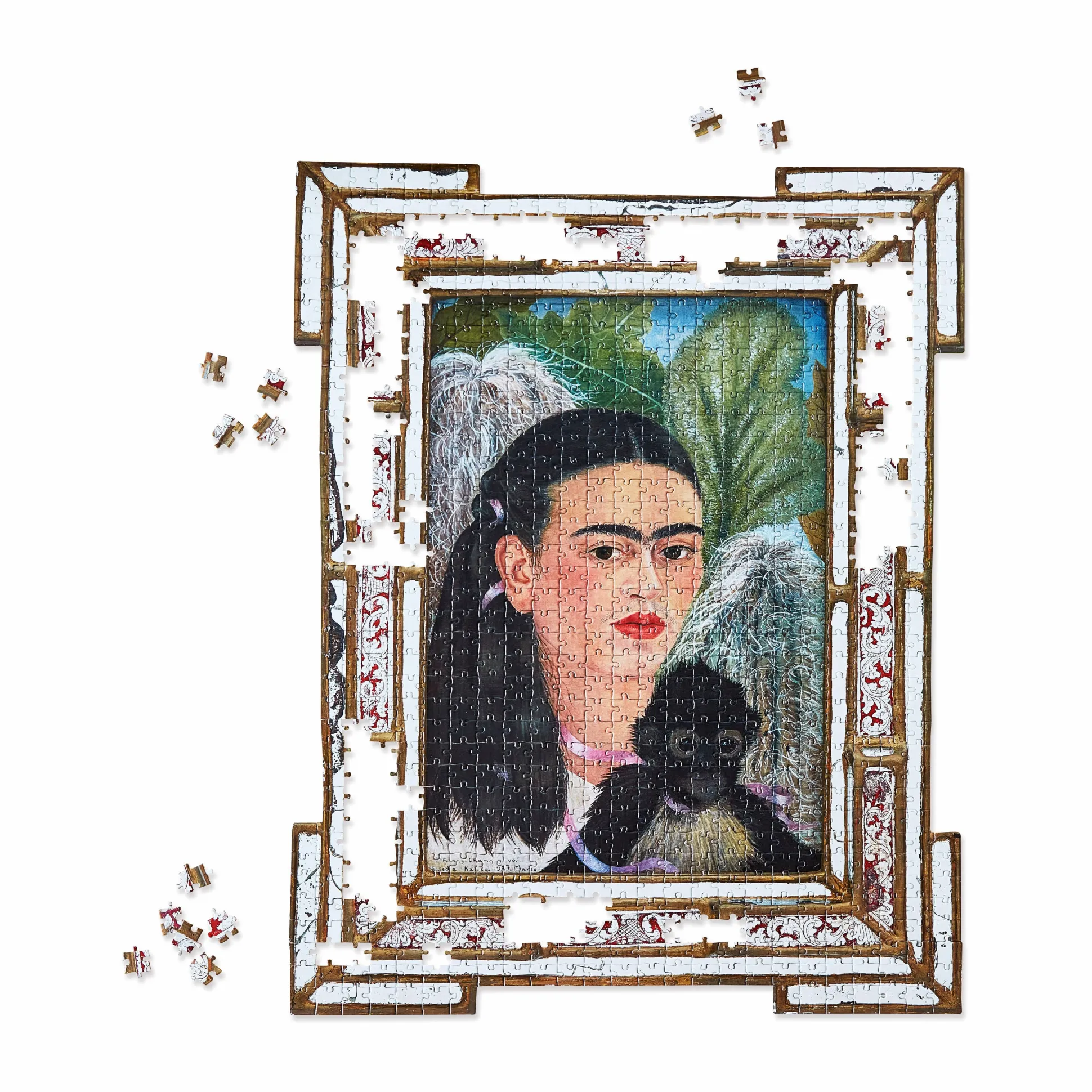 Frida Kahlo Shaped Jigsaw Puzzle - 884 Pieces